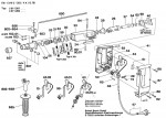 Bosch 0 611 202 001  Rotary Hammer 110 V / Eu Spare Parts
